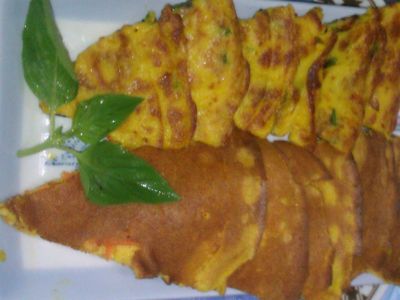 參考食譜 : 微甜南瓜鬆餅