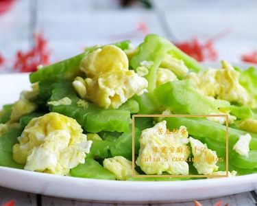 [苦瓜炒蛋]如何減少苦瓜苦味