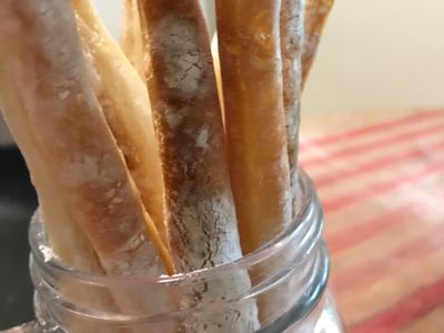 參考食譜 : 義大利麵包棒