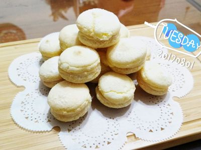 參考食譜 : 台式馬卡龍(牛粒)