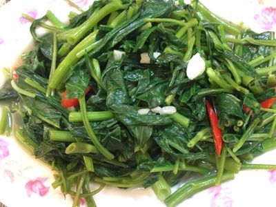 參考食譜 : 炒空心菜