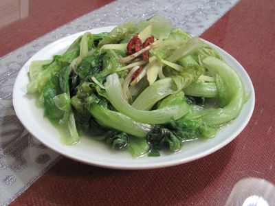 參考食譜 : 炒青菜