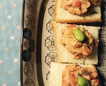 蕃茄鮪魚乳酪抹醬