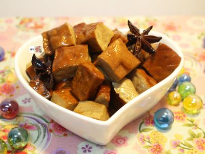 參考食譜 : 滷豆乾