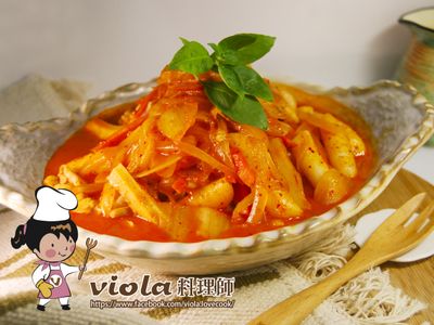 參考食譜 : 韓國泡菜炒年糕