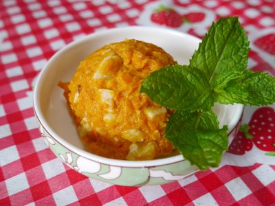 參考食譜 : 南瓜蛋沙拉