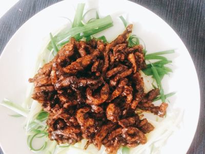 參考食譜 : 家常菜 京醬肉絲