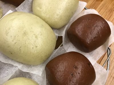 抹茶巧克力饅頭兒