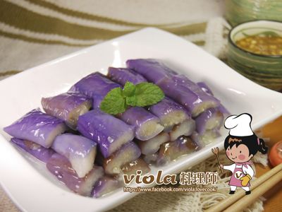 參考食譜 : 麻醬涼拌茄子
