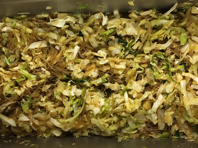 葷菜-包心菜炒粉條