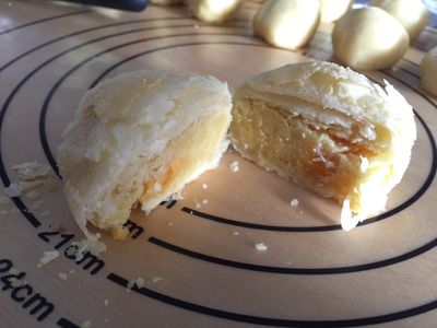 參考食譜 : 金月娘月餅（20顆）