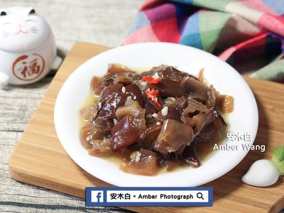 參考食譜 : 涼拌黑木耳(影音)