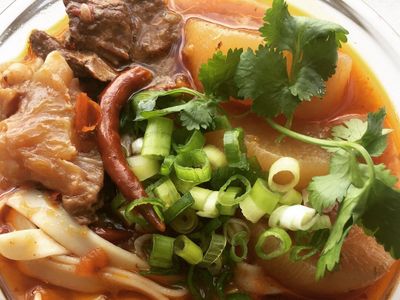 辣死你屁股的麻辣番茄牛肉湯/麵