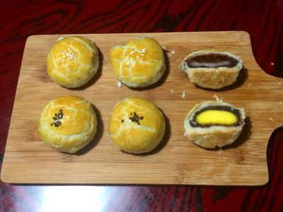 參考食譜 : 【中秋節】蛋黃酥