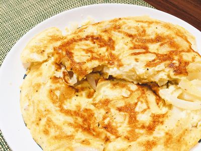 馬鈴薯洋蔥烘蛋（萬用鍋）