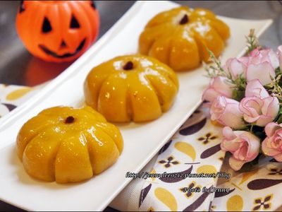 參考食譜 : 香菇筍絲南瓜包