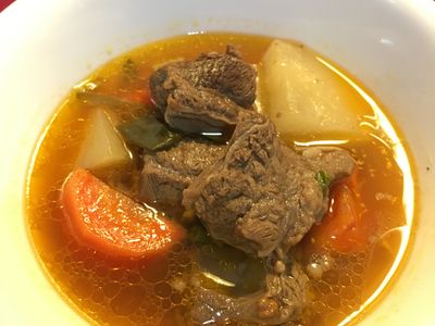 參考食譜 : 紅燒牛肉湯