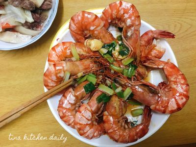大明蝦佐酸甜醬🦐