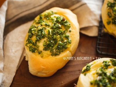 參考食譜 : 台式蔥麵包