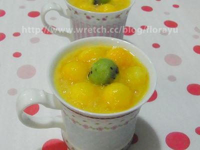 參考食譜 : 芒果椰奶西米露