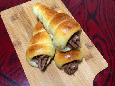 參考食譜 : 【古早味】螺旋麵包