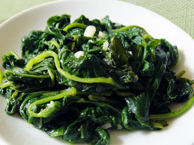 參考食譜 : 【厚生廚房】蒜拌薯葉