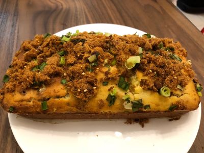 古早味肉鬆鹹蛋糕