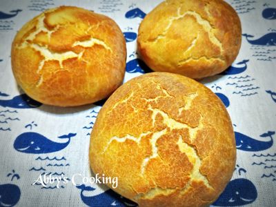 參考食譜 : 虎皮乳酪麵包