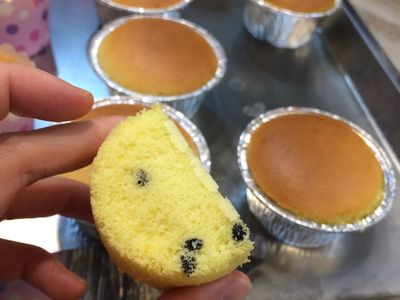 參考食譜 : 百香果海綿杯子蛋糕