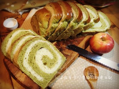 參考食譜 : 🍵濃厚抹茶拿鐵土司