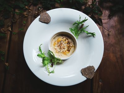 法式黑松露燉蛋