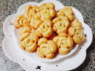 參考食譜 : 奶油乳酪奶酥餅乾