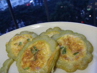 參考食譜 : 蛋香苦瓜