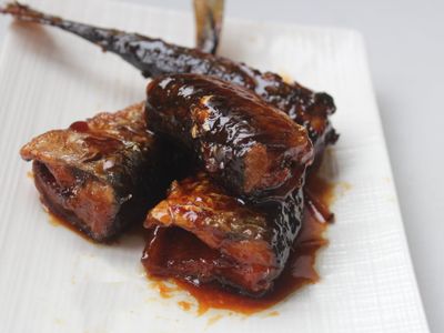 參考食譜 : 秋刀魚梅酒煮