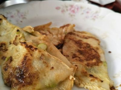 參考食譜 : QQ古早味蛋餅