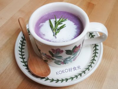 參考食譜 : 30分鐘抗初老＿紫甘藍濃湯（紫高麗菜）