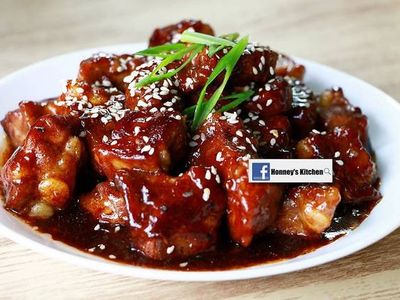 參考食譜 : 五香醋骨