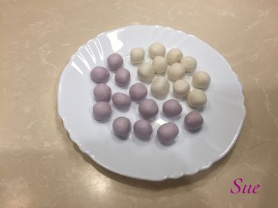 雙色豆腐湯圓