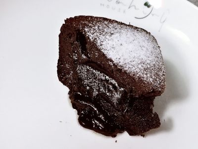 參考食譜 : 黑嚕嚕巧克力流心蛋糕