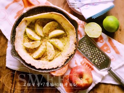 肉桂蘋果荷蘭鬆餅