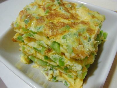 參考食譜 : 不苦的苦瓜煎蛋