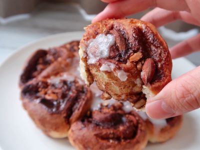 參考食譜 : 肉桂捲 cinnamon roll