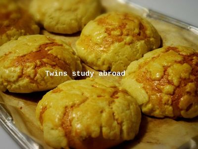 參考食譜 : 菠蘿麵包