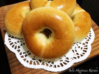 參考食譜 : 原味貝果-簡單易做
