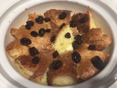 參考食譜 : 麵包布丁