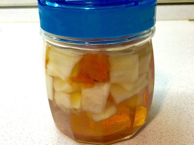 蜂蜜醋紅白蘿蔔