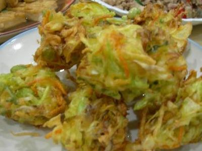 炸胡瓜蔬菜丸子