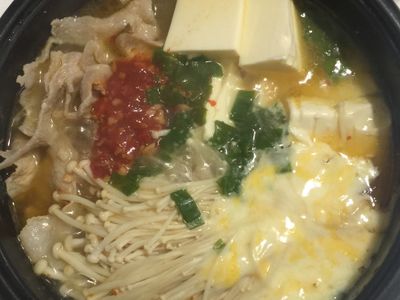 韓式嫩豆腐起士鍋（超暖心）