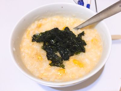 參考食譜 : 懶冬輕鬆煮❄️雞蛋玉米粥