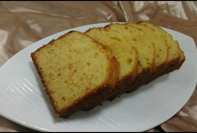 參考食譜 : 柚子磅蛋糕